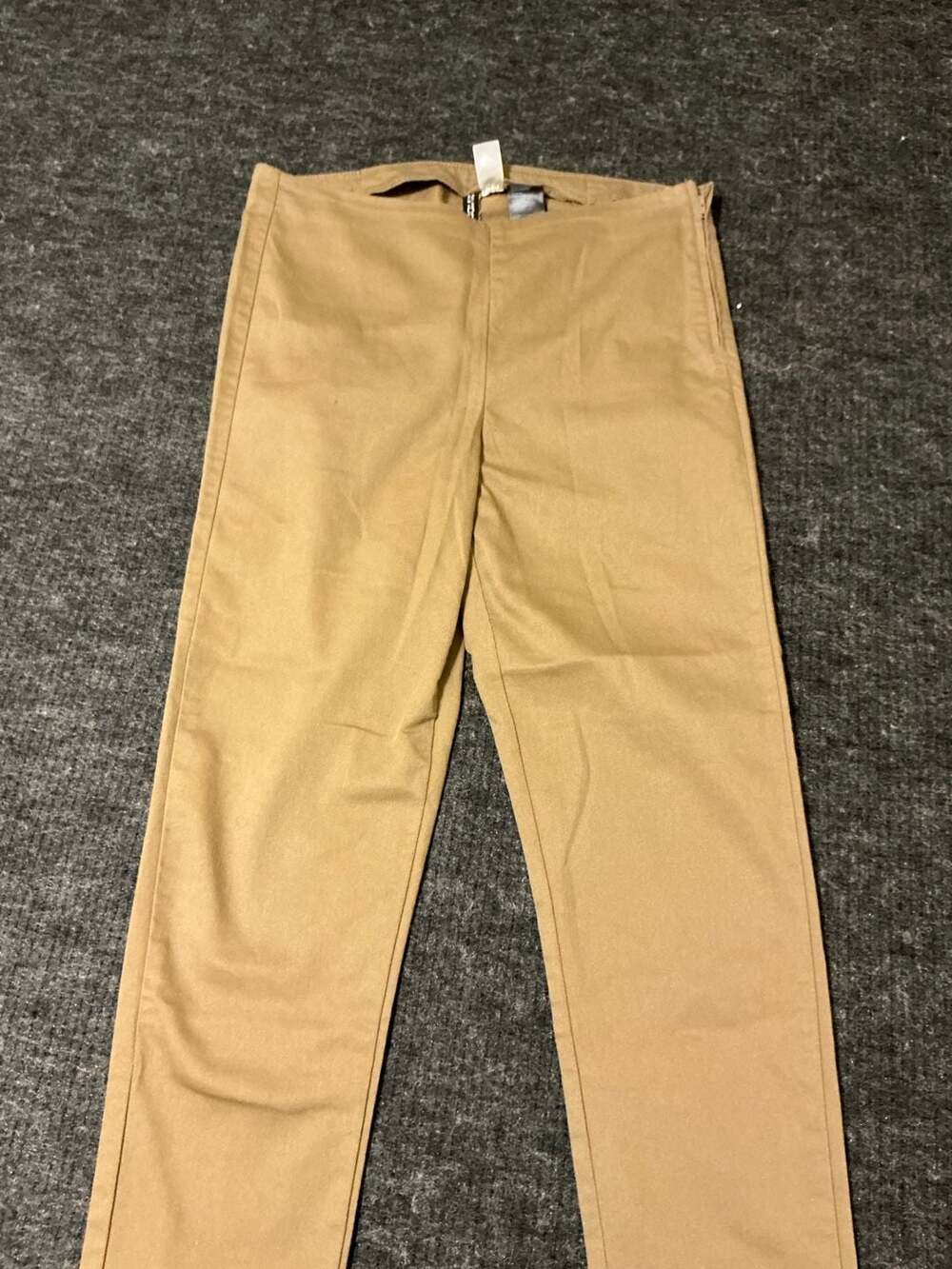 Divided By H&M Pants Womens Size 12 Tan Cotton Blend Casual Straight Leg